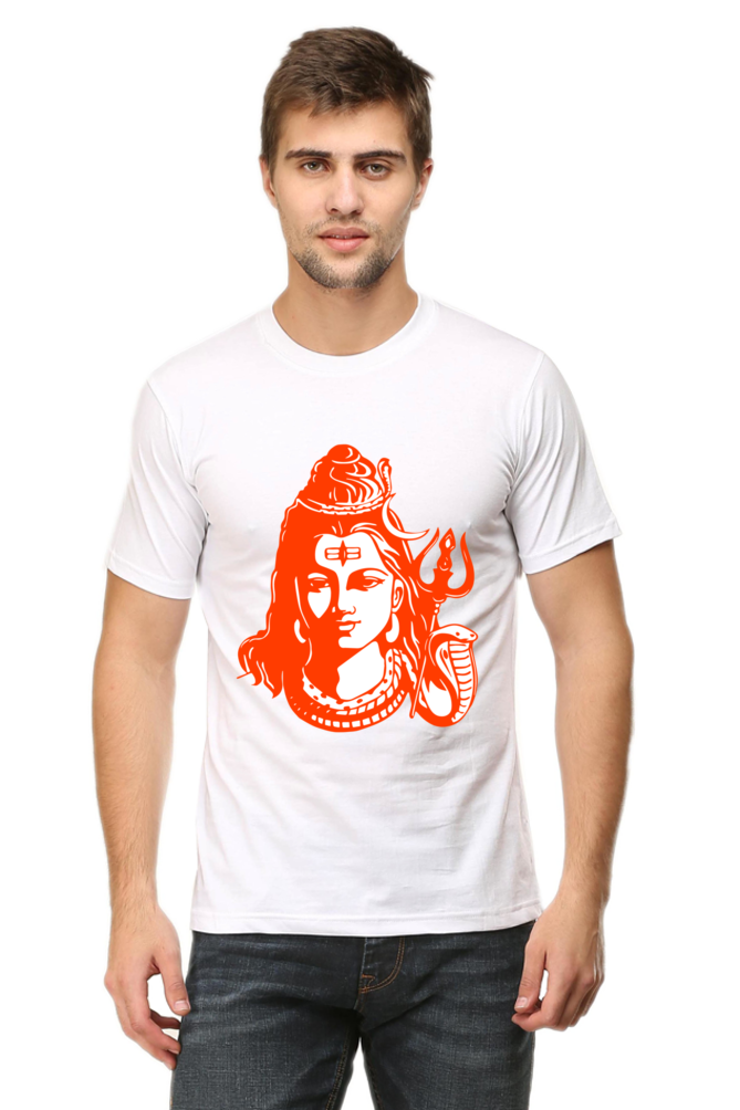 shiv ji simple tshirt for men