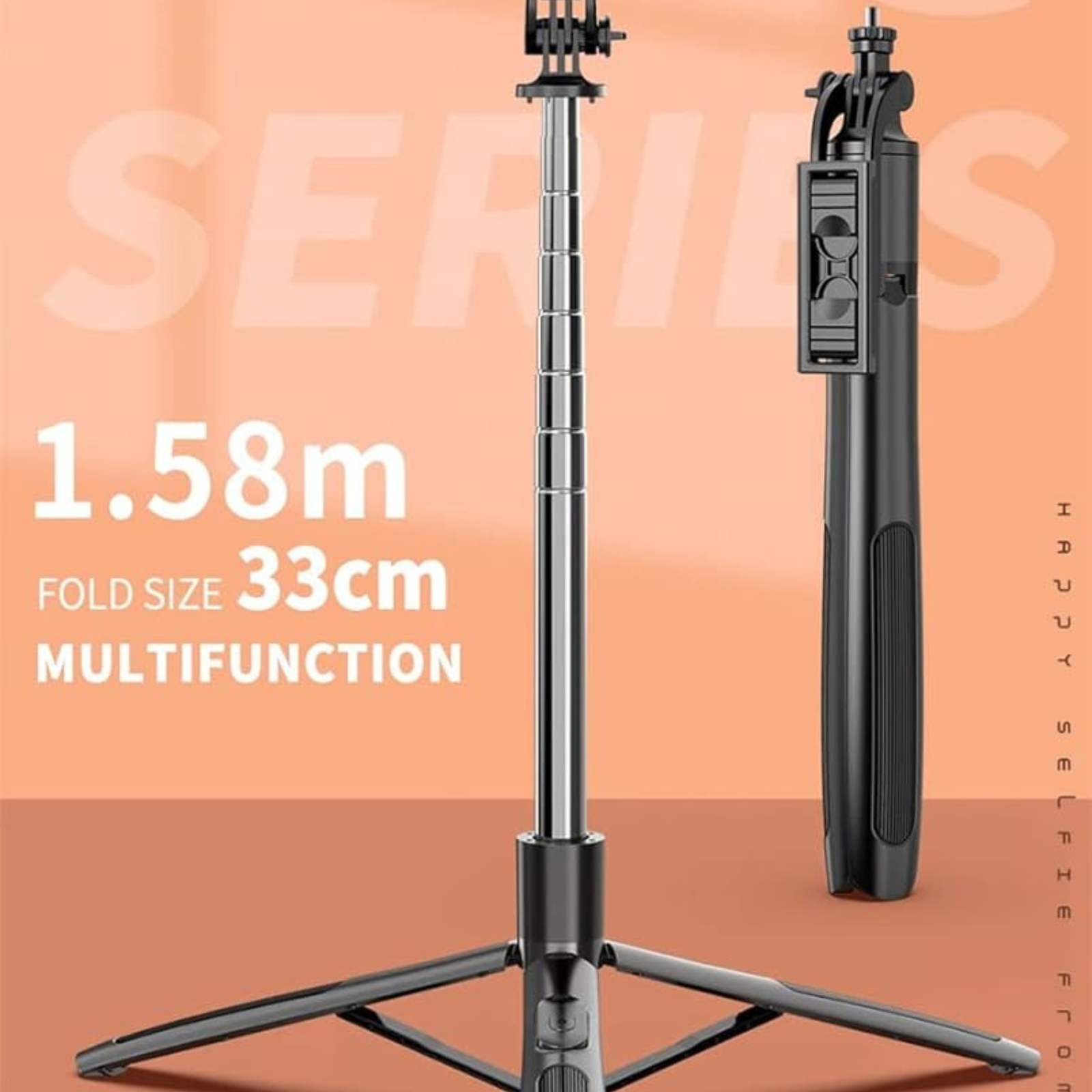 Q05 Tripod for Youtuber Tripod with Selfie Stick,